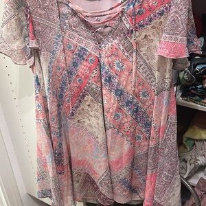 Show Me Your MuMu Multicolor Paisley Mini Dress